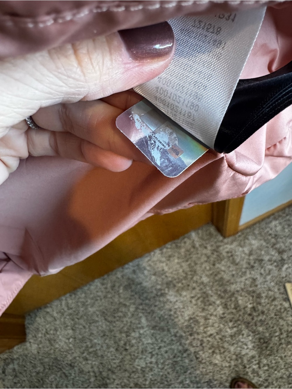 The North Face Women's Dusty Rose Puffer Coat - Picture 8 of 10